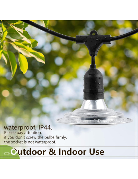 Luz de Cultivo LED Espird 6 Bombillas con Temporizador IP44