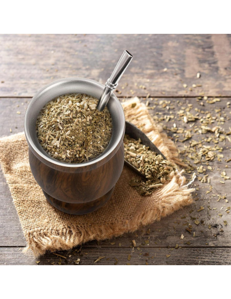 Set de Taza de Yerba Mate Cididu 8 oz Acero Inoxidable Doble Pared