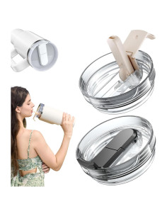 Tapa con Popote Plegable Skyease para Stanley 40oz - A Prueba de Fugas