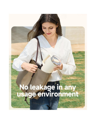 Tapa con Popote Plegable Skyease para Stanley 40oz - A Prueba de Fugas