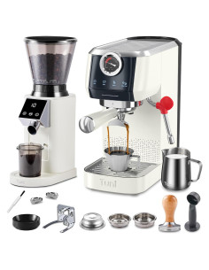 Cafetera Espresso Semiautomática Tuni E2 + Molinillo G1 58mm