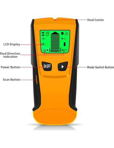 Buscador de Estudio OXV 5 en 1 - Escáner de Pared LCD