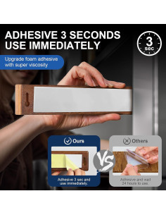 Soporte Magnético para Cuchillos ENOKING 25.4 cm Madera Acacia 2