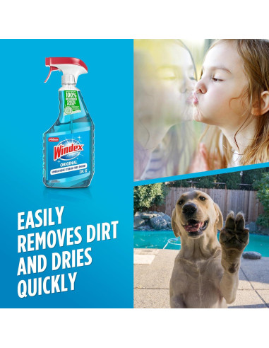 Limpiador de Vidrios Windex Original 680 ml - Sin Rayas