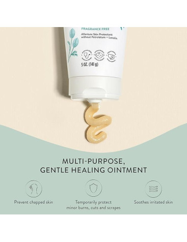 Paquete de Ungüento Sanador y Crema para Erupciones The Honest Company 142g + 71g