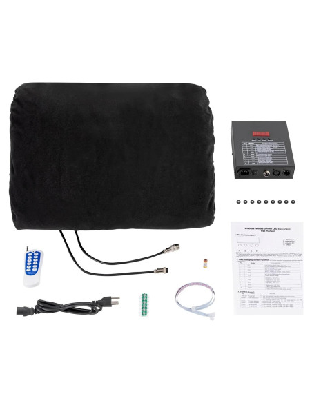 Fondo de Estrella LED 3x6m CheriMuMu con Control Remoto 12W