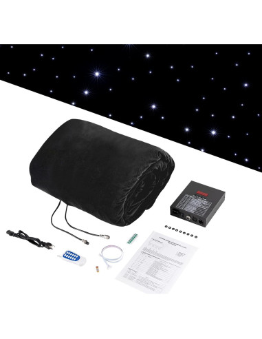 Fondo de Estrella LED 3x6m CheriMuMu con Control Remoto 12W