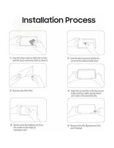 Protector de Pantalla PET Mate para Lenovo Tab P11 2023 - 2 Pcs