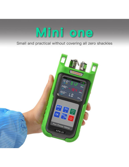 Medidor de Potencia Óptica KOMSHINE KPN-35 0.1dB para PON