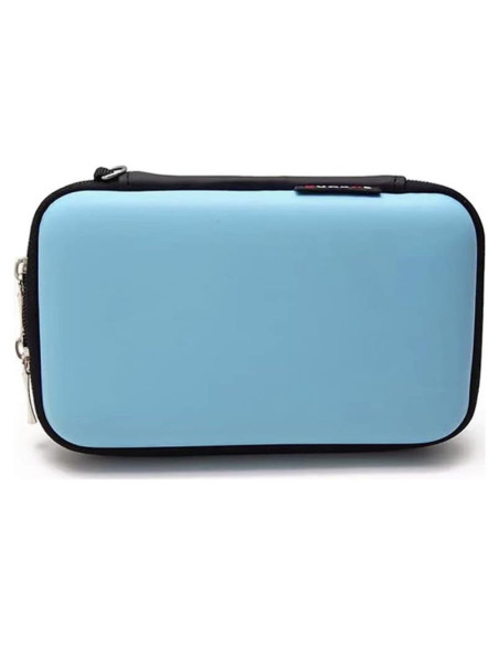 Estuche de viaje duro Cecety para suministros de diabetes Azul