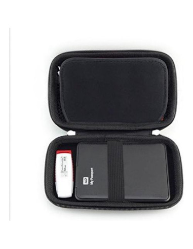 Estuche de viaje duro Cecety para suministros de diabetes Azul