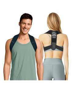 Corrector de Postura ACCUBIO Ajustable para Espalda y Clavícula