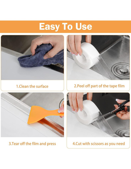 Cinta de Sellado Impermeable Fixmend 3.81 cm x 3.2 m - 2 Rollos