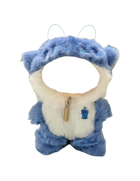 Disfraz de Tiburón para Muñeca 17cm - Atuendo Hecho a Mano