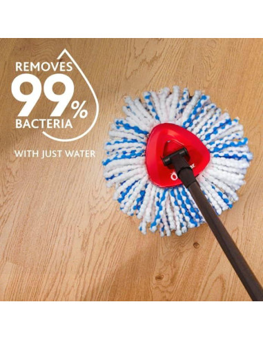Cabezal de Mopa O-Cedar RinseClean Deep Clean 1-Pack Microfibra