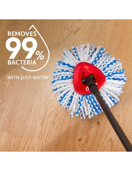 Cabezal de Mopa O-Cedar RinseClean Deep Clean 1-Pack Microfibra
