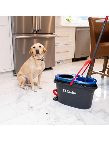 Cabezal de Mopa O-Cedar RinseClean Deep Clean 1-Pack Microfibra