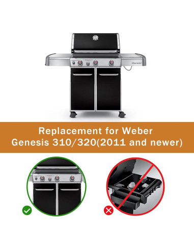 Kit de encendedor Rushare 7628 para parrillas Weber Genesis 310/320