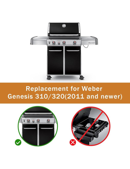 Kit de encendedor Rushare 7628 para parrillas Weber Genesis 310/320