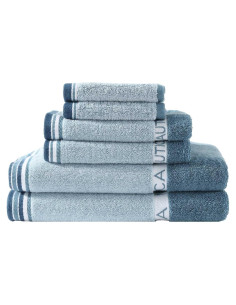 Juego de Toallas de Baño Nautica Belle Castle 6 Piezas Algodón