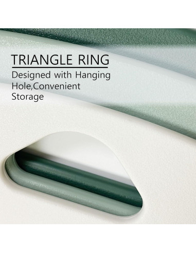 Juego de 3 Tablas de Cortar Plástico BALMYSPACE Verde