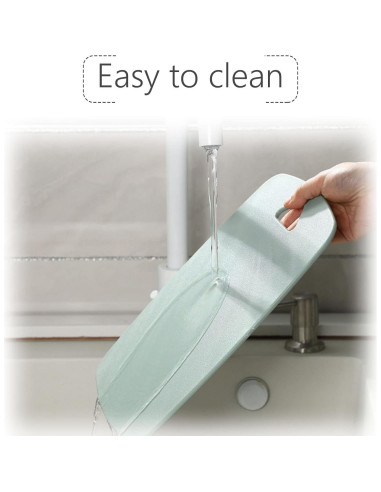 Juego de 3 Tablas de Cortar Plástico BALMYSPACE Verde