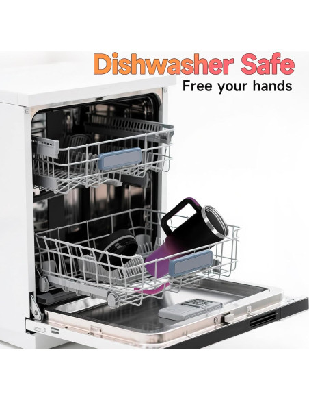 Taza de viaje 40oz GAZLEMHO acero inoxidable a prueba de derrames