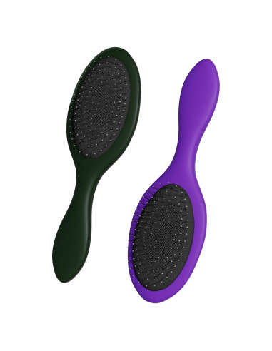 Cepillo Antiestático WeiLa Ovalado para Cabello y Pelucas - 2 Piezas