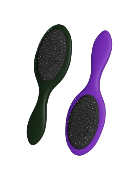 Cepillo Antiestático WeiLa Ovalado para Cabello y Pelucas - 2 Piezas