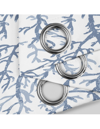 Cortinas Decorativas Weesire Costera 50% Bloqueo Luz 132x160 cm