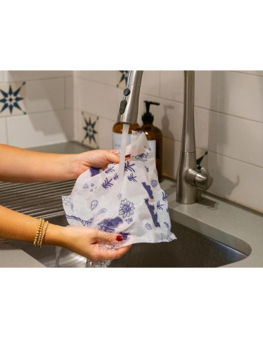 Envolturas de Cera de Abeja EMPRESA PURA Y SOSTENIBLE - 3 Piezas