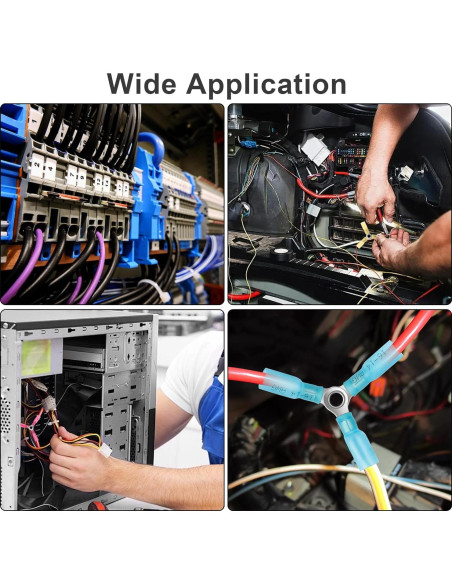 20 Conectores de Cable 3 Vías Amfuujoy 16-14 AWG Impermeables