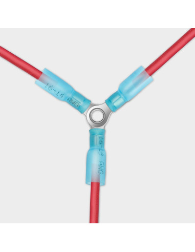 20 Conectores de Cable 3 Vías Amfuujoy 16-14 AWG Impermeables