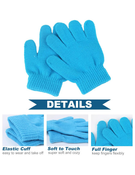 Mitones Mágicos para Niños UPTPLL - Guantes de Invierno Cálidos