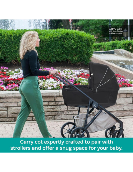 Cuna Portátil KidCo Uno+ Allegra Negro - Cuna de Viaje