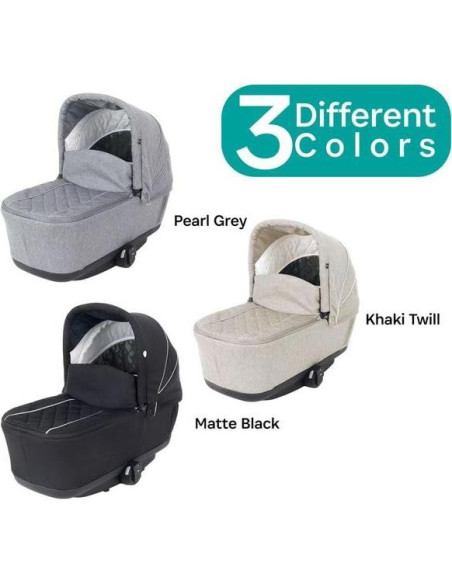 Cuna Portátil KidCo Uno+ Allegra Negro - Cuna de Viaje