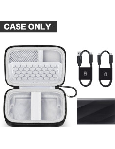 Funda de Viaje para SSD Samsung T9/T7 4TB 2TB 1TB USB 3.2 2