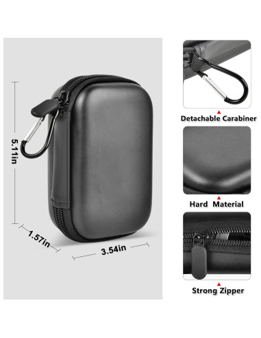 Funda de Viaje para SSD Samsung T9/T7 4TB 2TB 1TB USB 3.2