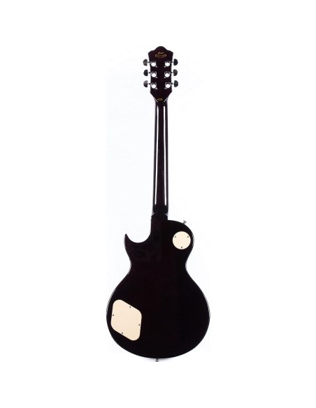 Guitarra Eléctrica Grote LPYS-006 Cuerpo Sólido Negro