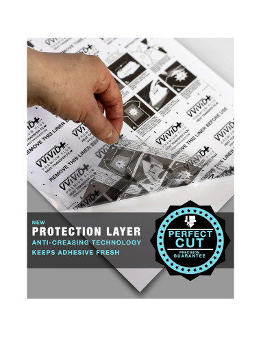 Película de Vinilo Termotransferible VVIVID+ 30.48x91.44 cm