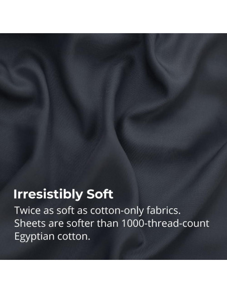 Juego de Sábanas Cariloha Aloha Soft 4 Piezas Reina Azul Cabo