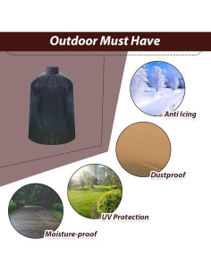 Funda Impermeable KAMaster para Parrilla Kamado 66 cm 2