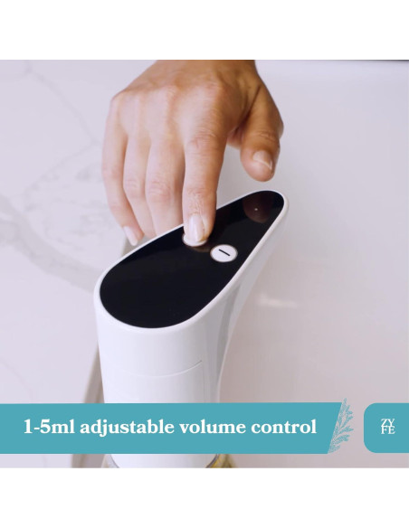 Dispensador de Jabón Automático ZYFE Oasis 0.47L Blanco