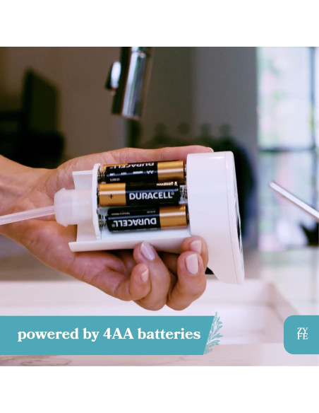 Dispensador de Jabón Automático ZYFE Oasis 0.47L Blanco