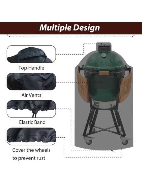 Funda Impermeable KAMaster para Parrilla Kamado 66 cm