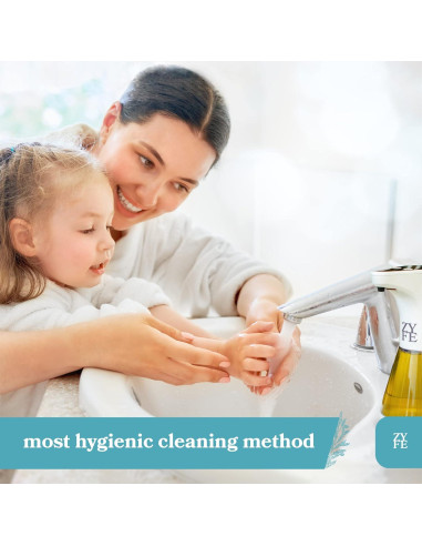 Dispensador de Jabón Automático ZYFE Oasis 0.47L Blanco