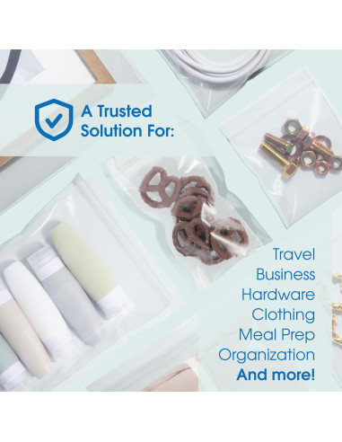 Bolsas de Plástico Re sellables Spartan Industrial 2x3" 1000 Unidades