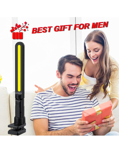 Luz de Trabajo LED Recargable GODENBA 1200LM Magnética 2200mAh