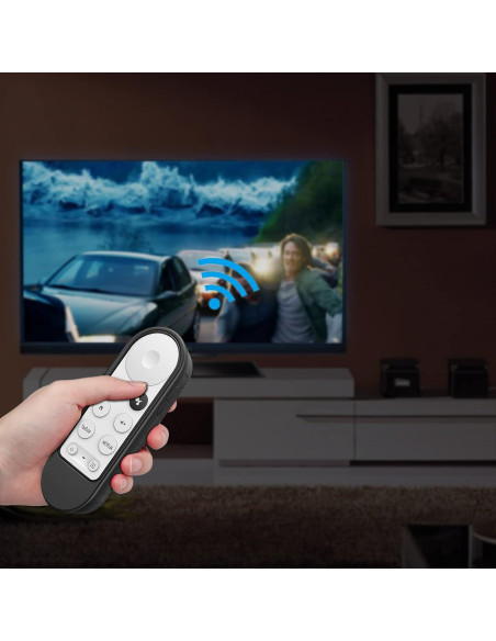Funda Protectora Fintie para Control Remoto Chromecast Negro