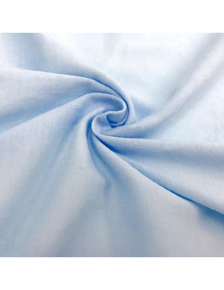 Sábana Ajustada para Cuna 100% Algodón Compañía Americana Azul